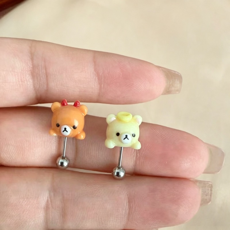 Brincos de Titânio Kawaii Rila - Model Kit Anime Girl avaliação e preço