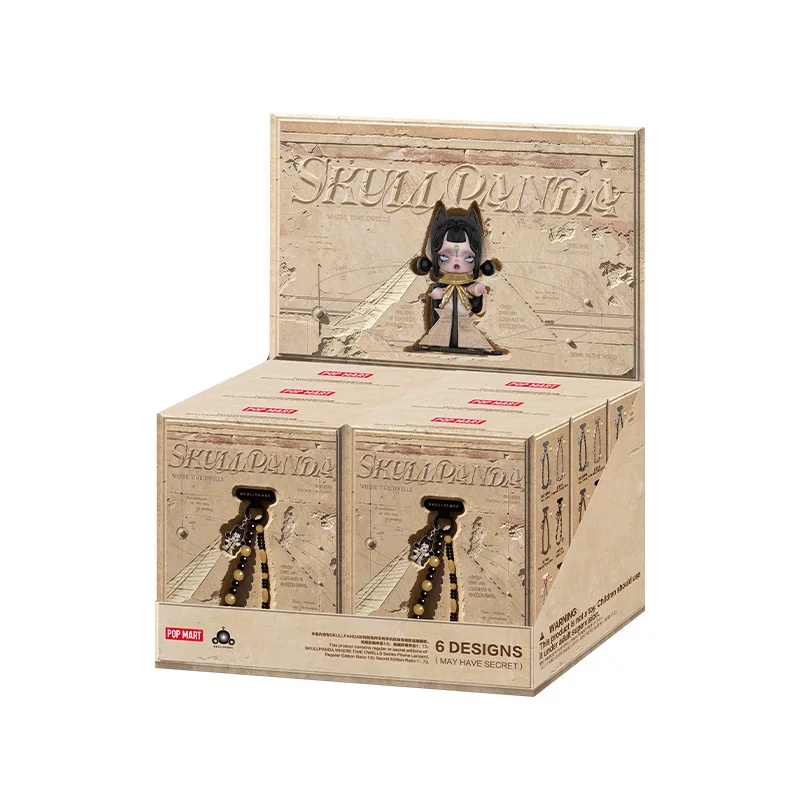 POPMART SKULLPANDA Série WHERE - Model Kit Anime Girl avaliação e preço