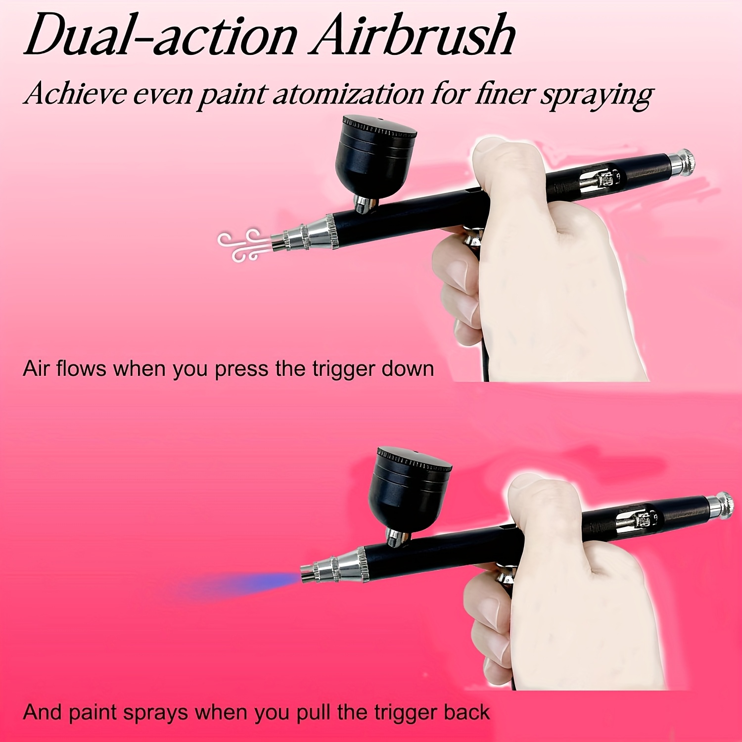 Kit de aerógrafo de dupla ação - Paint Model Kit avaliação e preço